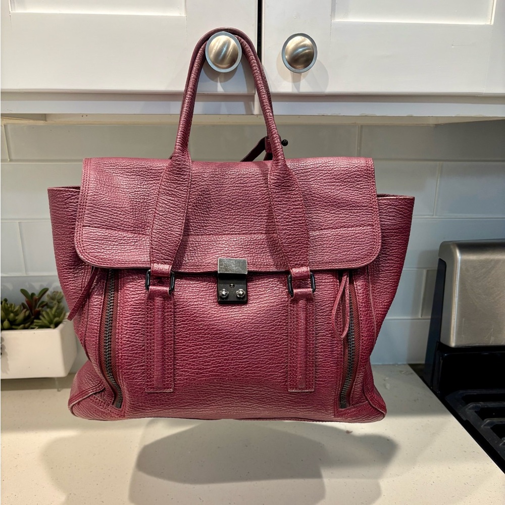 3.1 PHILIP LIM PASHLI BAG OXBLOOD